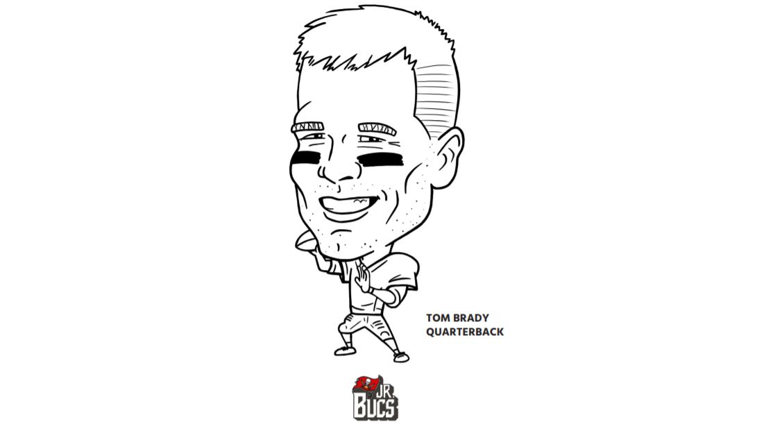 tampa bay bucs coloring pages