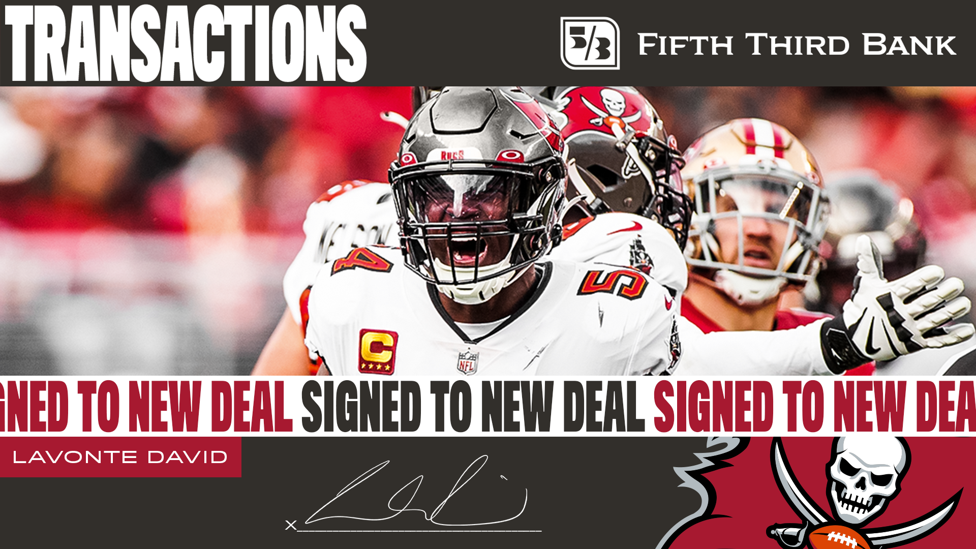 Tampa Bay Buccaneers 2022 Complete Free Agent List: Signings, New Arrivals,  Franchise Tag, Released, Re-Signed, UFA, RFA