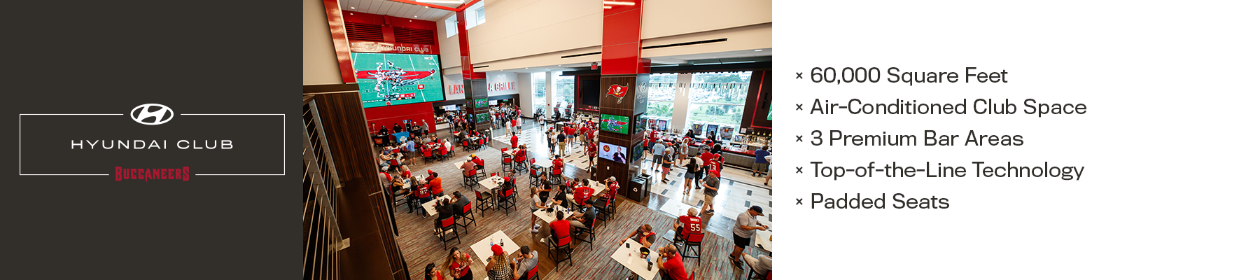 Buccaneers Suites  The Official Premium Seating Website of the Tampa Bay  Buccaneers