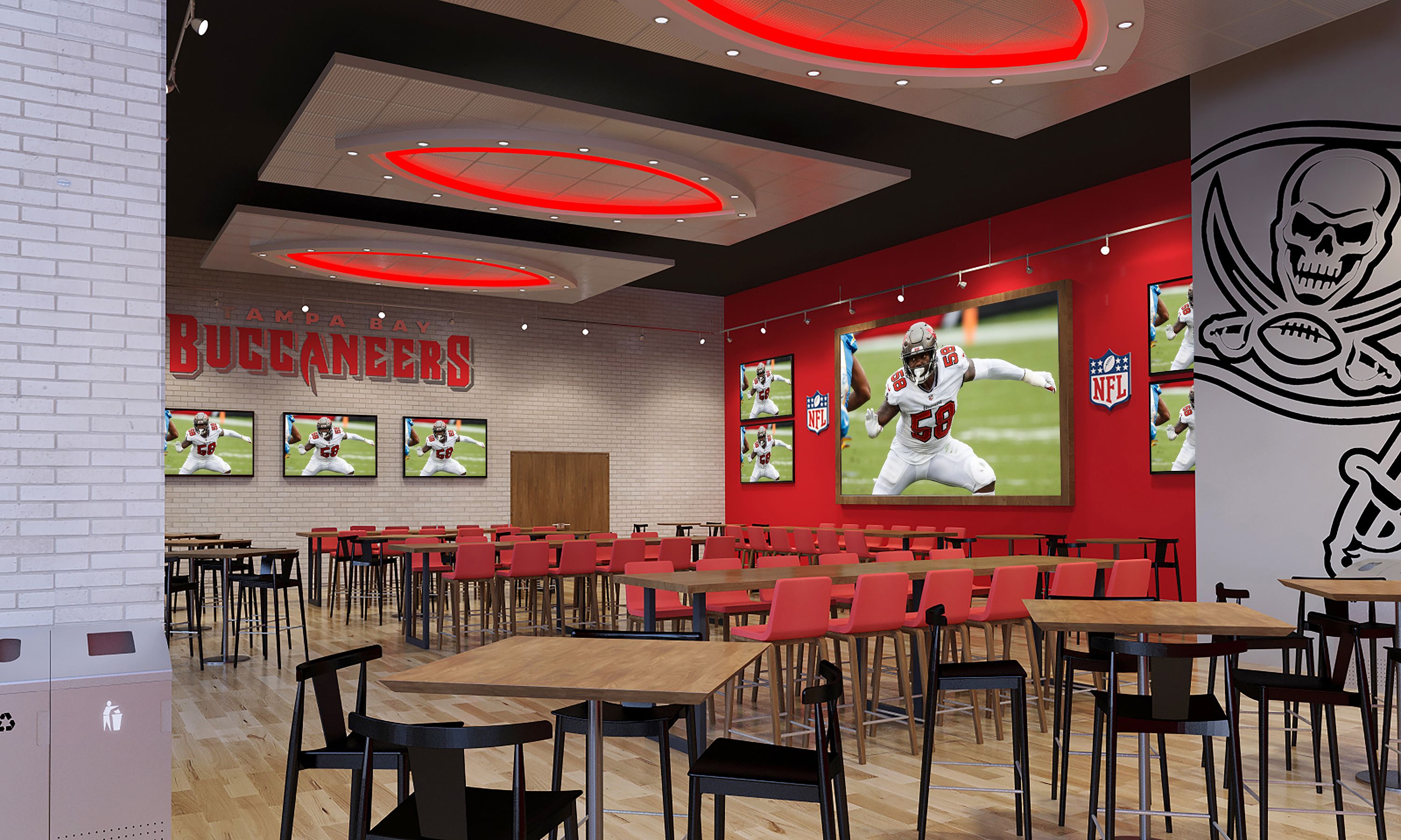 Buccaneers East Stadium Club Tampa Bay Buccaneers