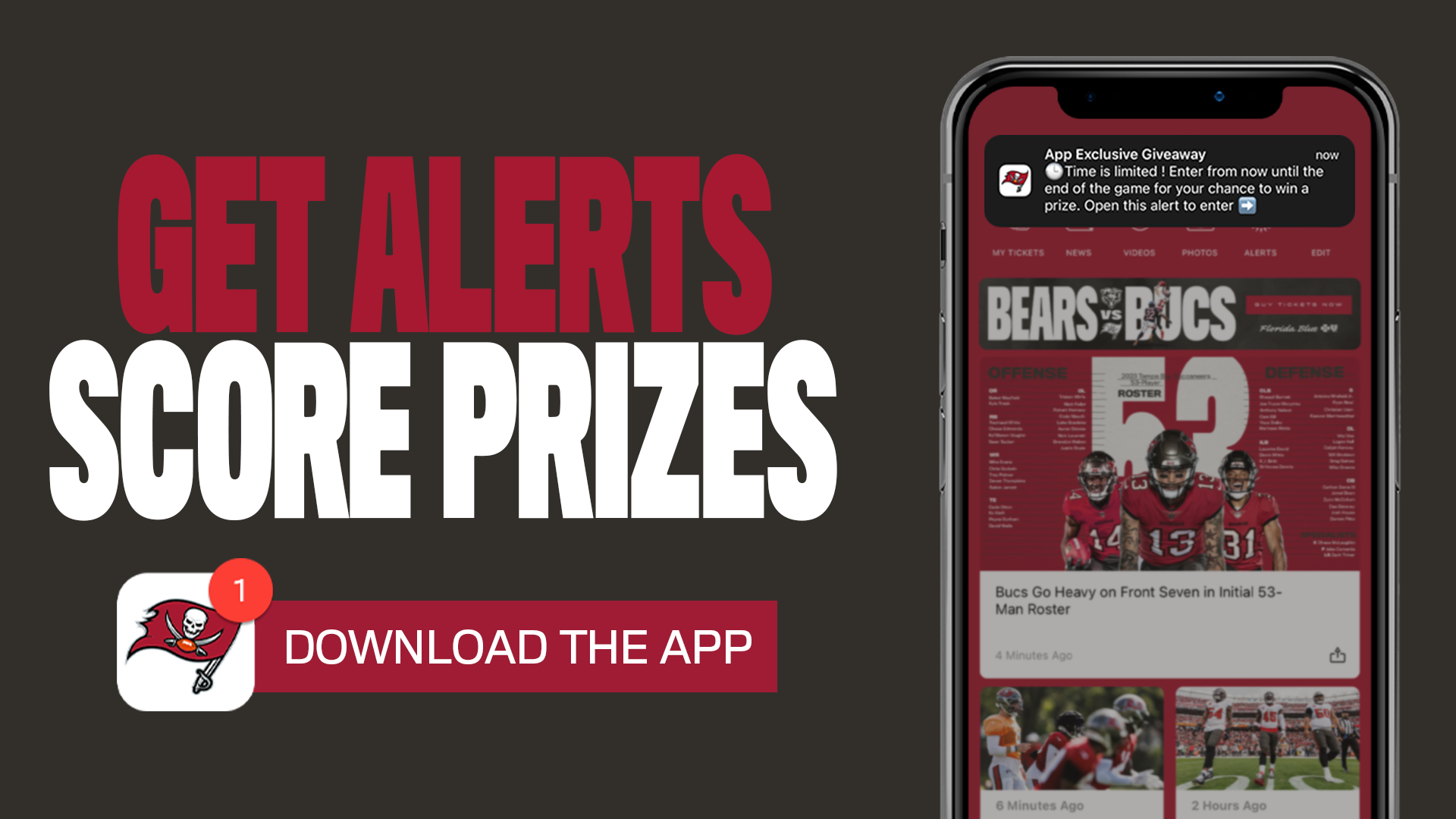 Bucs Online Sweepstakes, Contests & Promotions - Enter to win