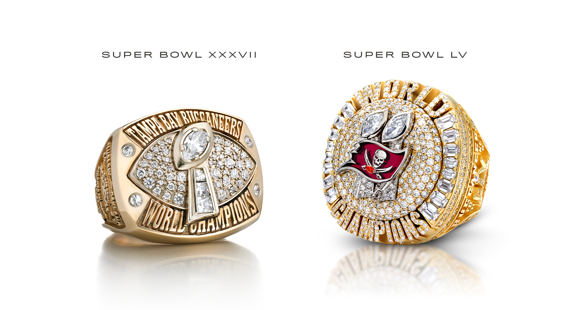 Tampa Bay Buccaneers unveil Super Bowl rings