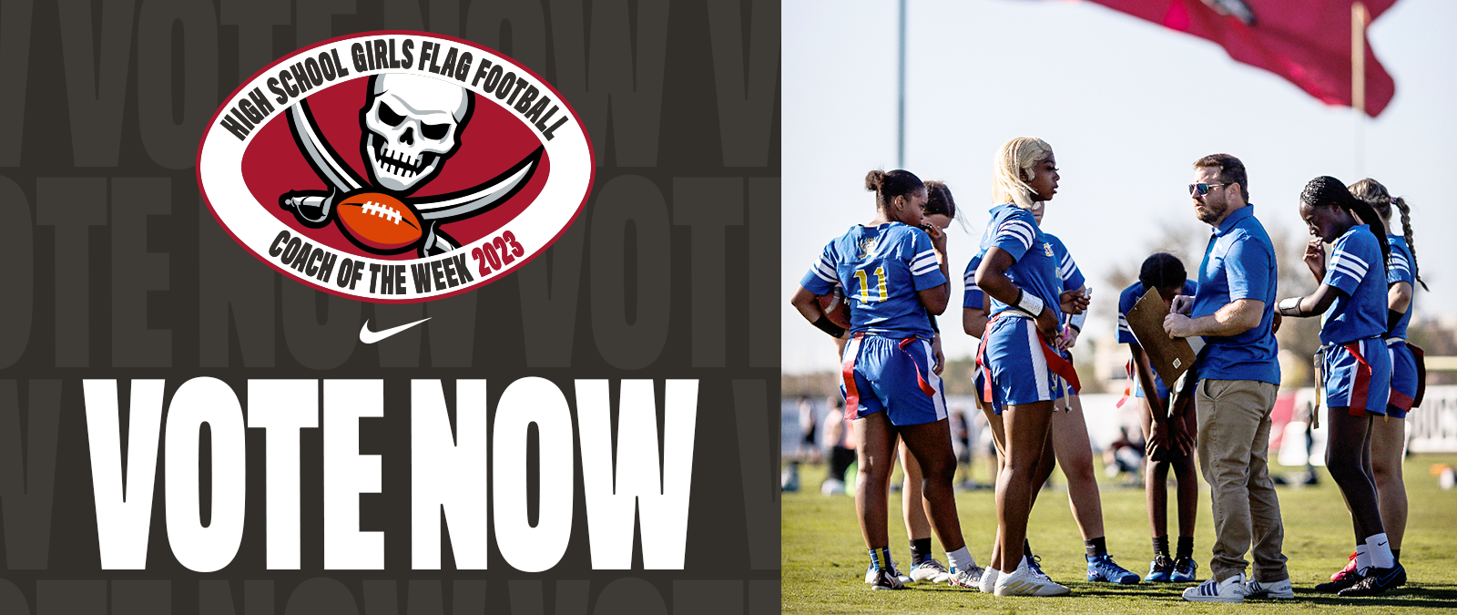 Tampa Bay Buccaneers Become First NFL Team to Establish Coach of the Week  Program Dedicated to Girls Flag Football