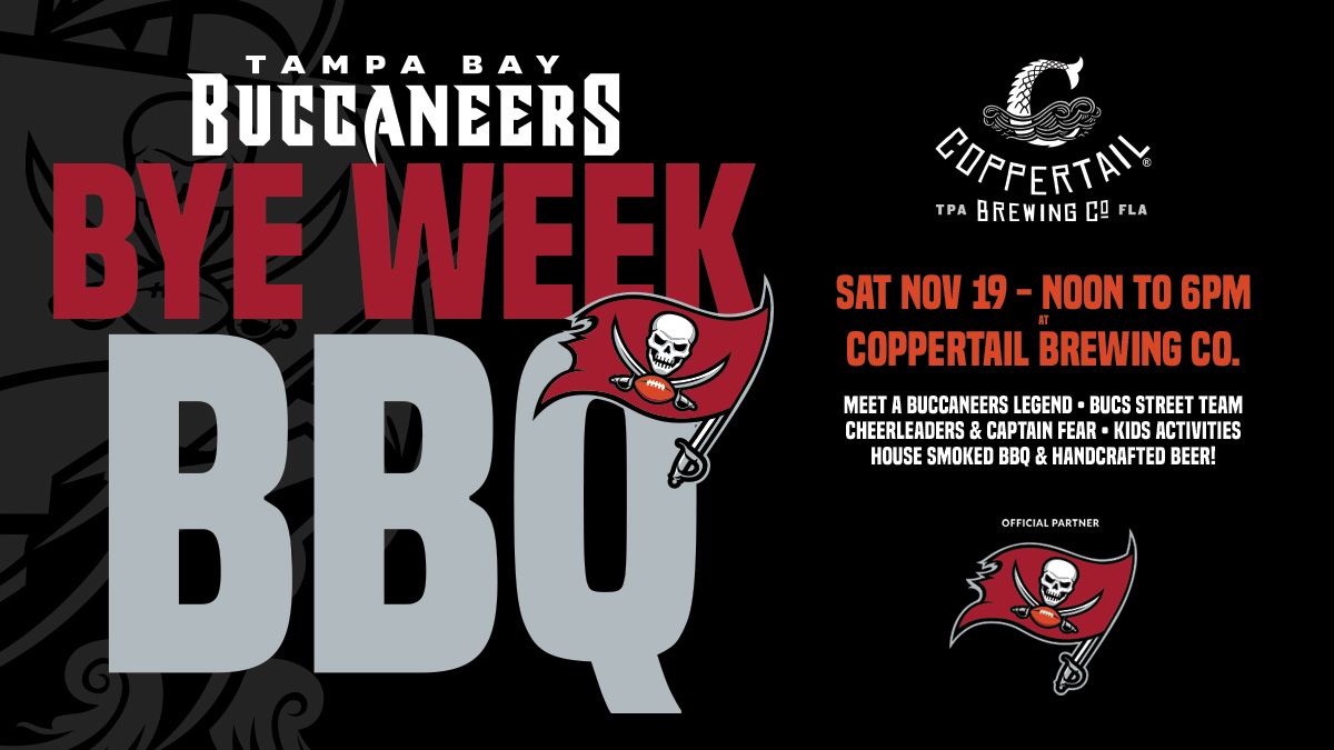 Coppertail Brewing Co - Join us tomorrow as the Tampa Bay