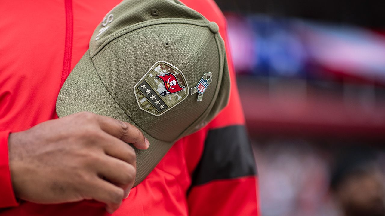 Tampa Bay Buccaneers on Fanatics - Honor our service members while  supporting the Tampa Bay Buccaneers with the 2021 Salute to Service  Collection! Get yours today! #SaluteToService: