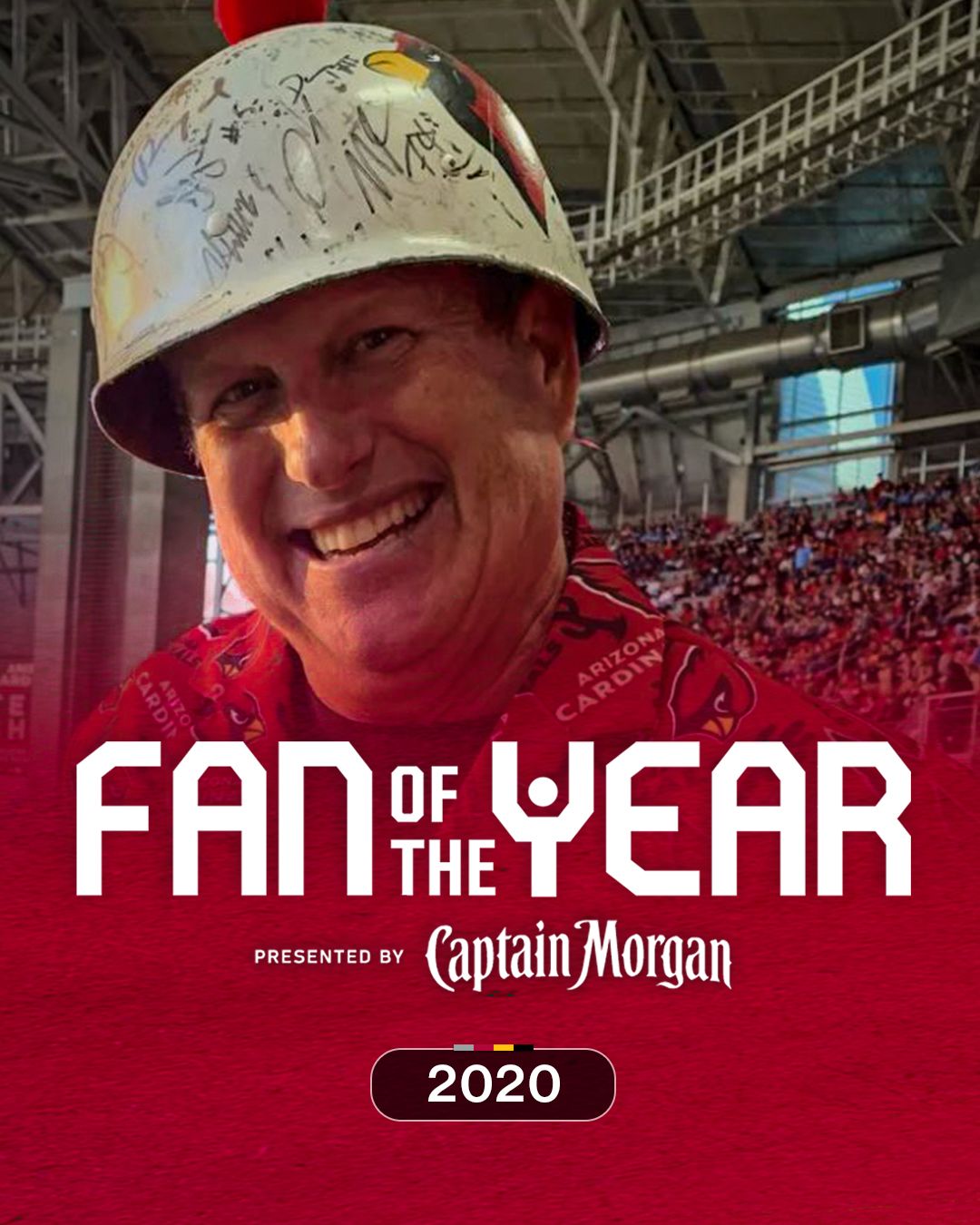 Arizona Cardinals name their 2021 Fan of the Year