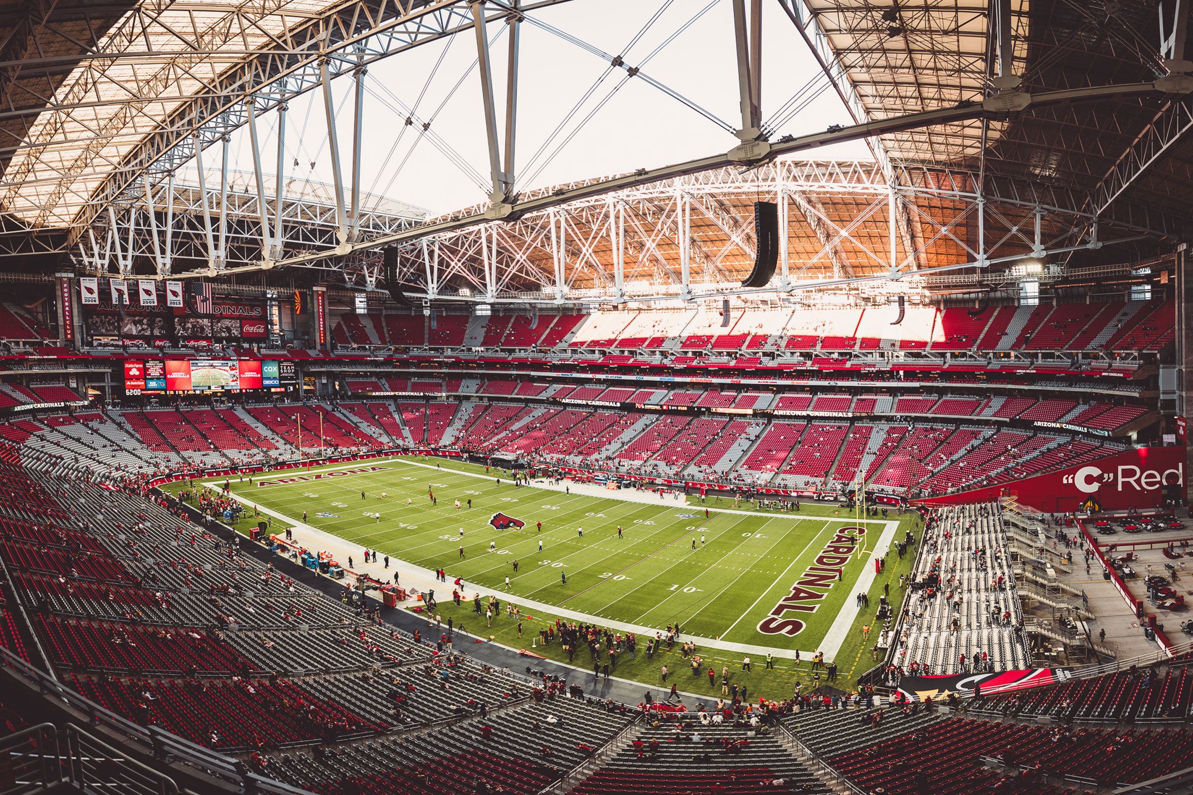 Arizona Cardinals 2019 Desktop PC City NFL Schedule Wallpaper