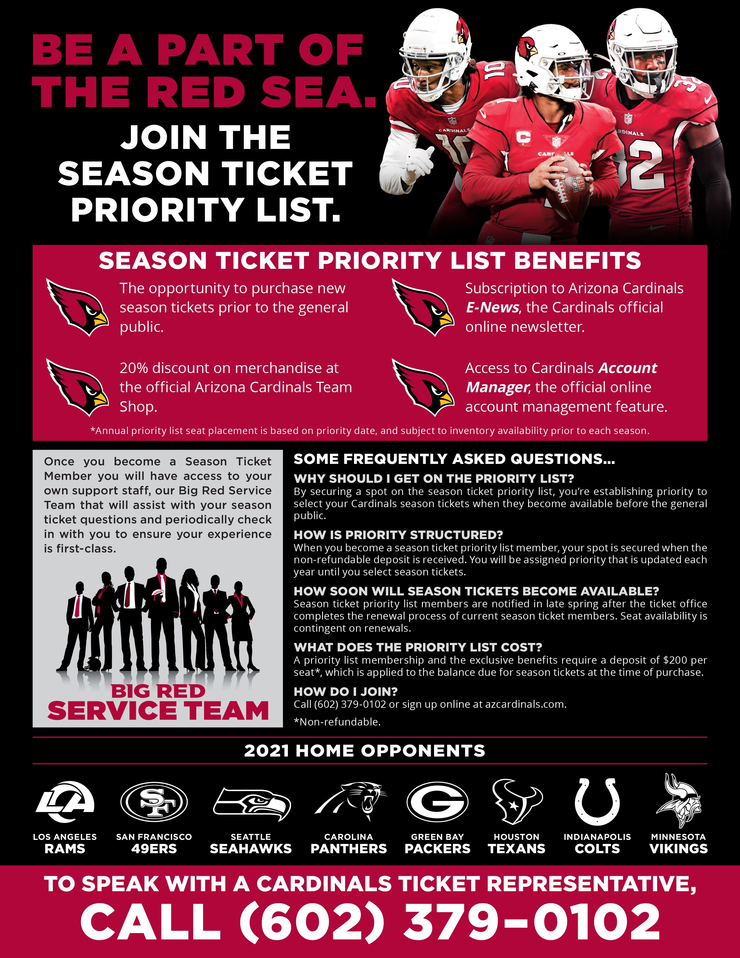 arizona cardinals season tickets price