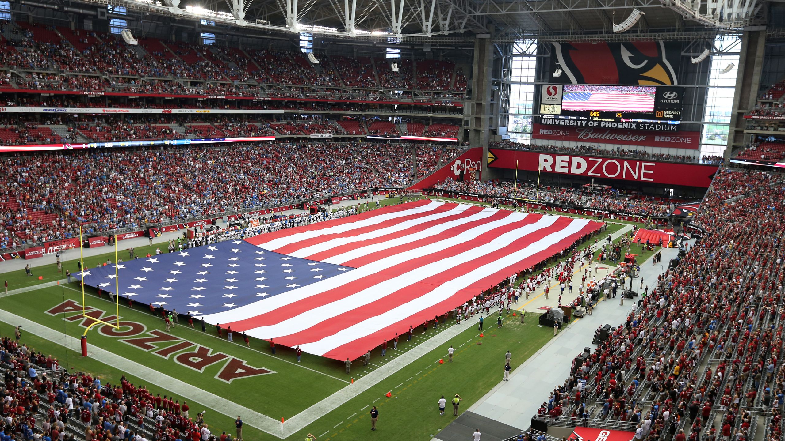 Arizona Cardinals - We will be the home team for a game at Estadio