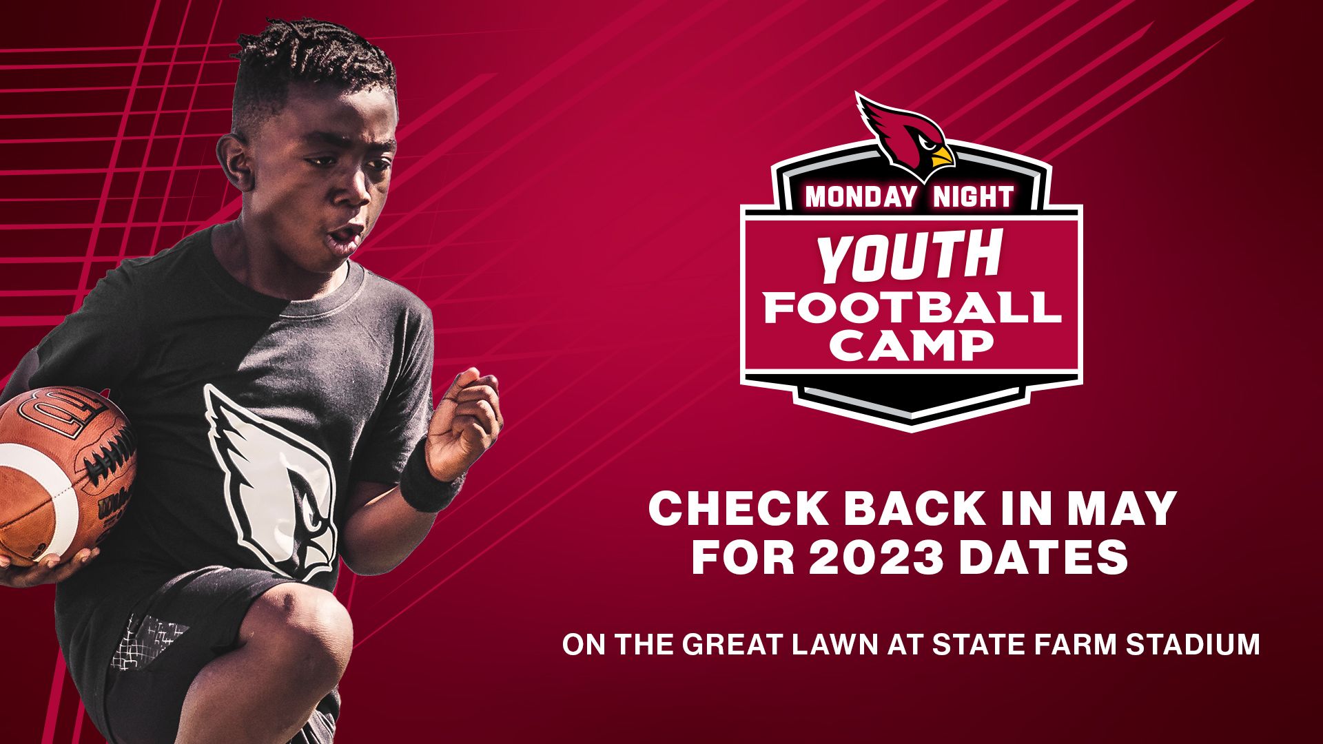 Youth and High School Football Camps featuring NFL players and coaches