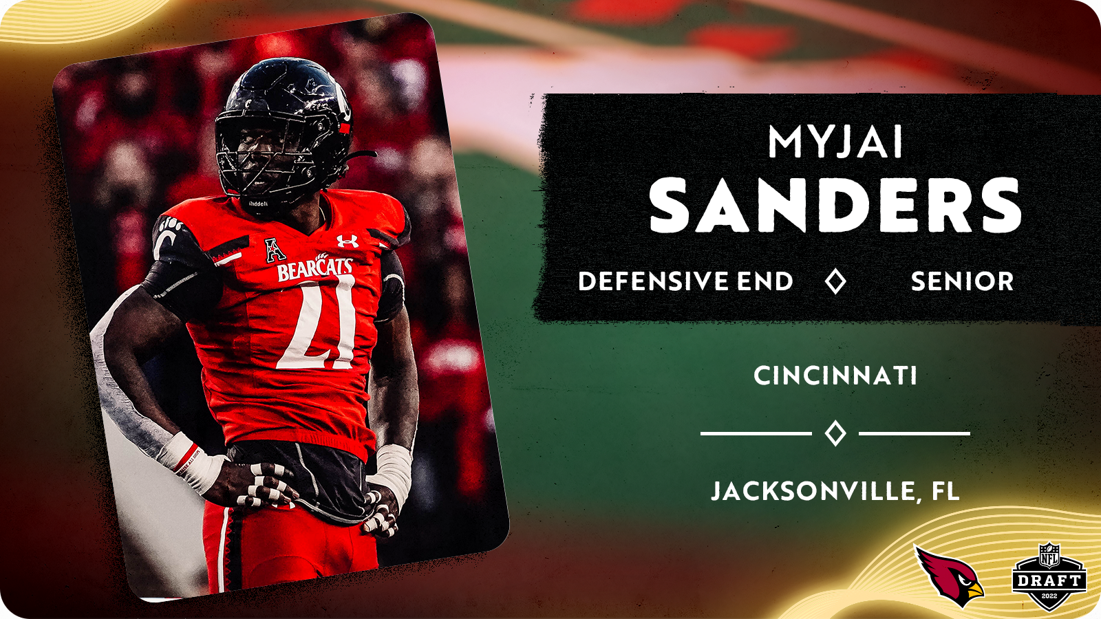 myjai sanders player card