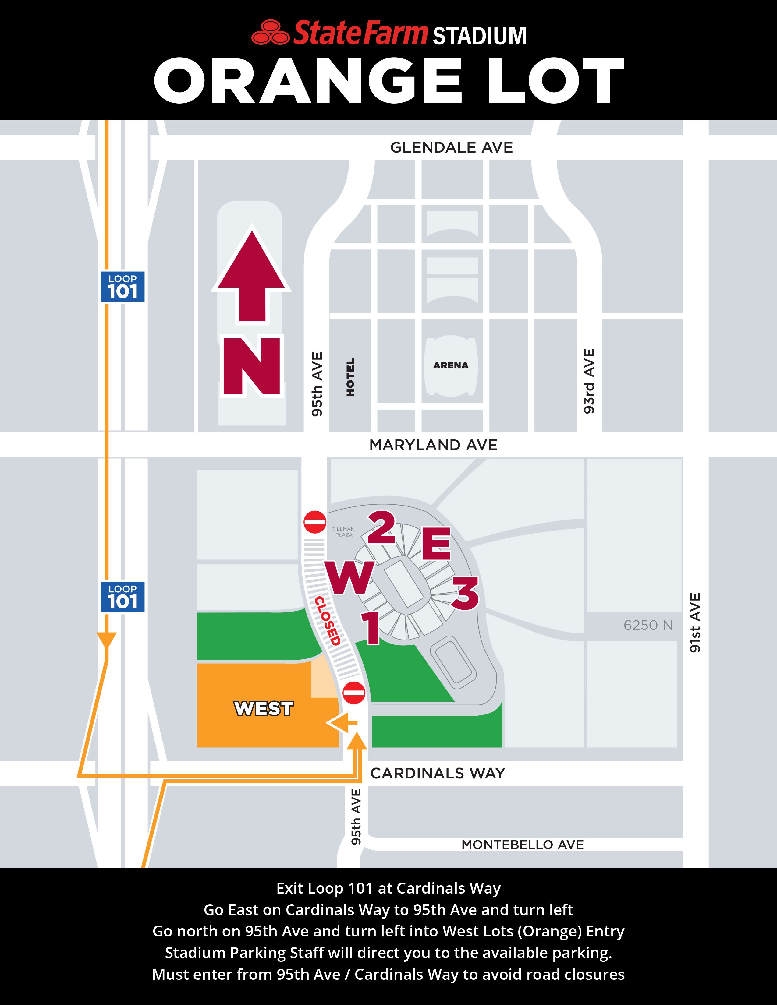 Arizona Cardinals Stadium Seating Chart