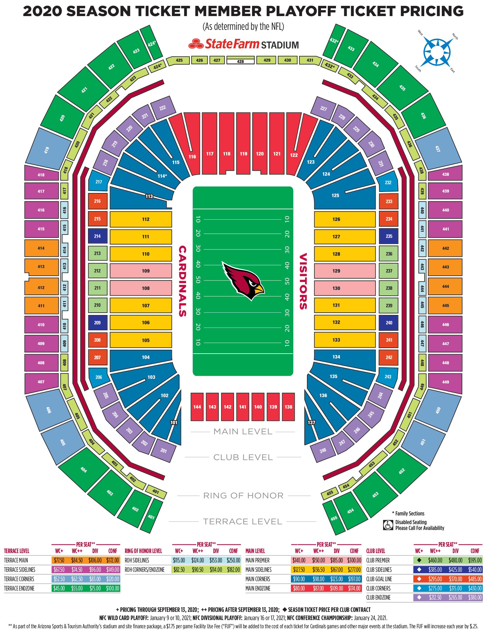 Cardinals playoff tickets to go on sale Friday