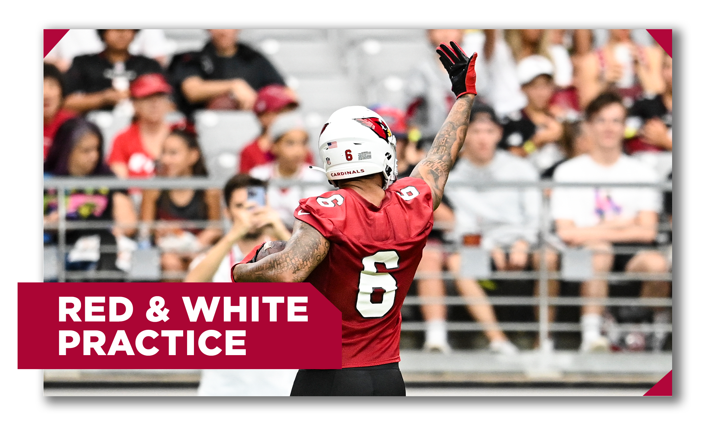 How to access free tickets to Arizona Cardinals' Red & White practice