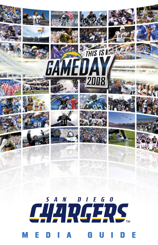 Chargers Media Guides  Los Angeles Chargers 