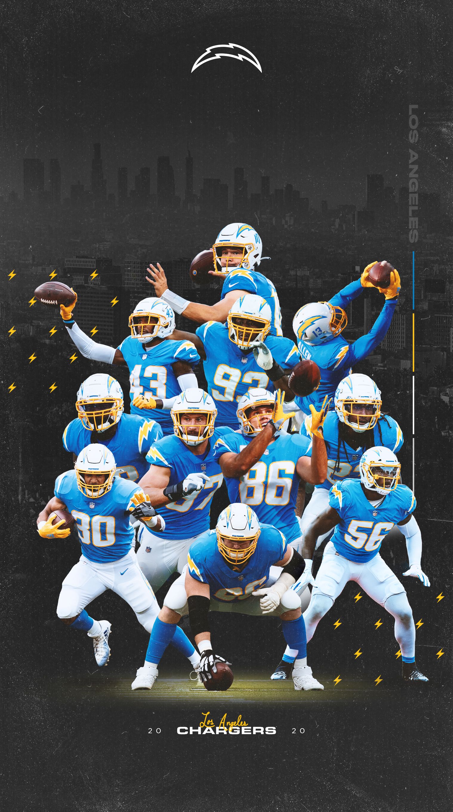 Chargers Wallpapers Los Angeles Chargers Chargers Com