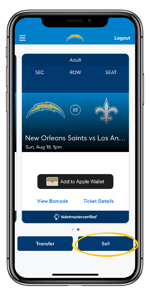 chargers single game tickets