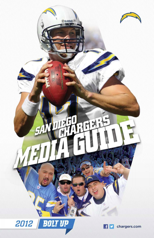 2012 Chargers Media Guide