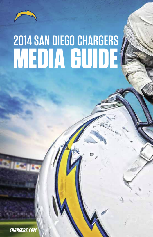 Chargers Media Guides  Los Angeles Chargers 