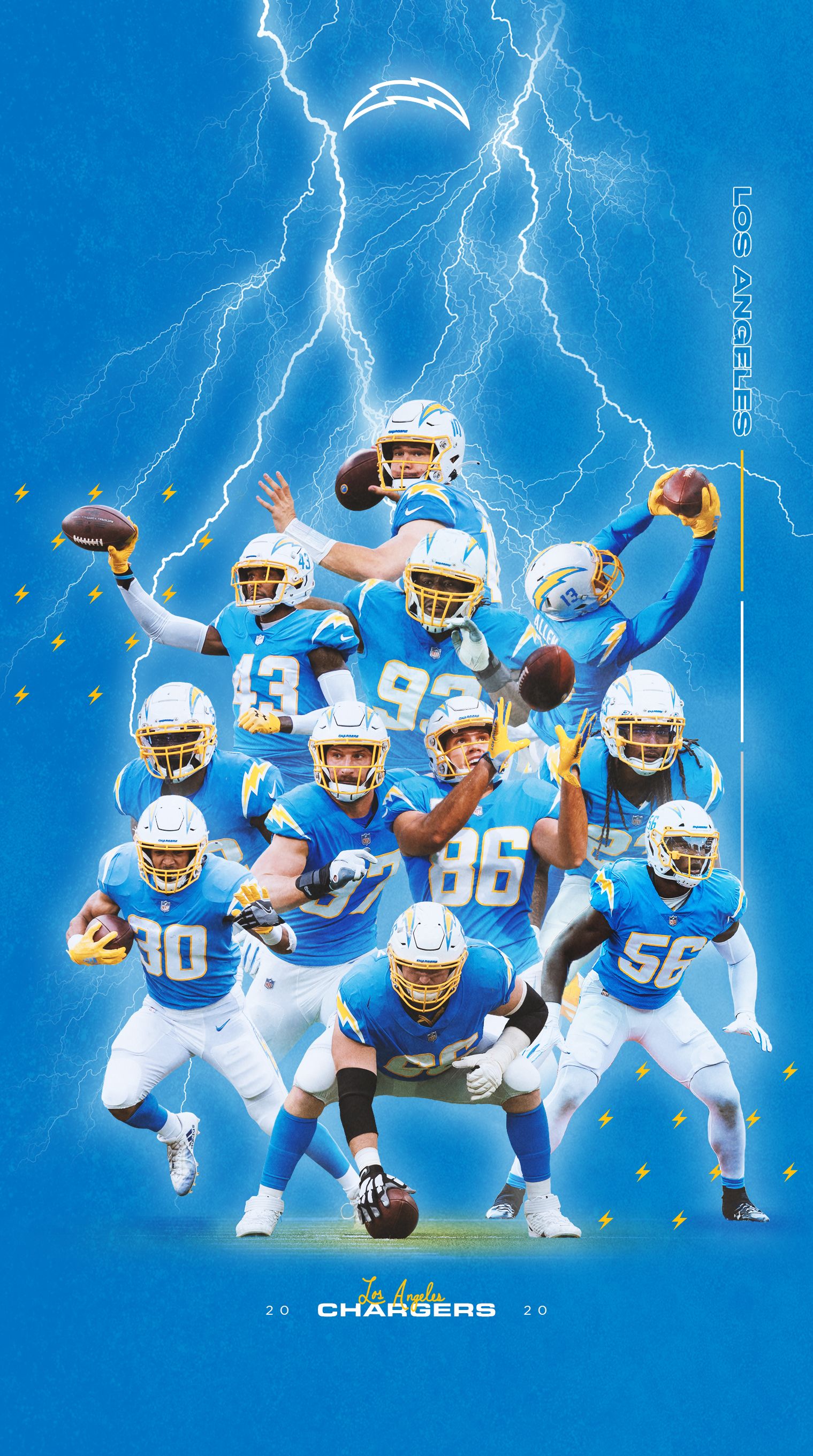 Chargers Wallpapers Los Angeles Chargers Chargers Com