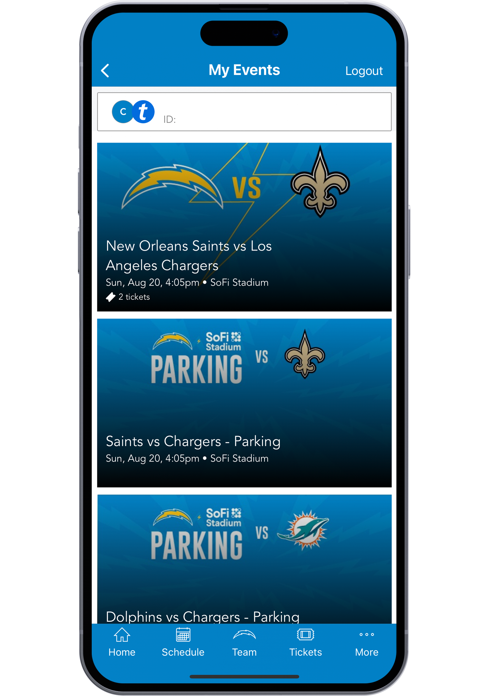 Chargers Official App Los Angeles Chargers