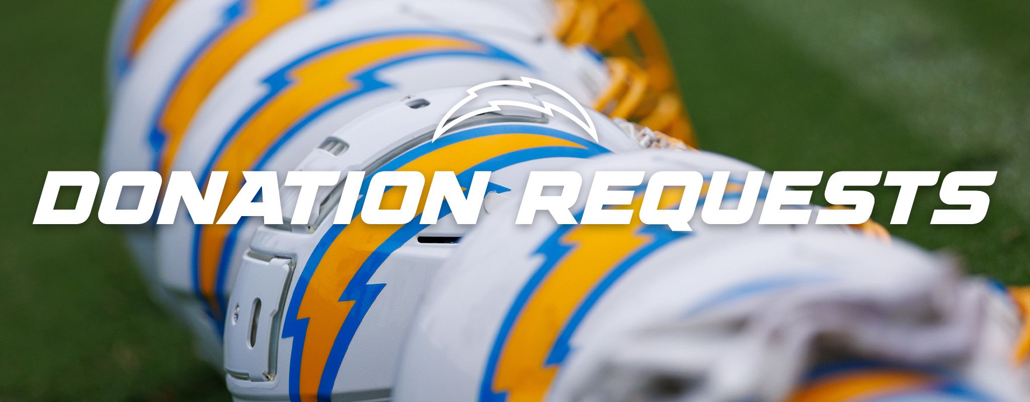 Donation Requests  Los Angeles Chargers