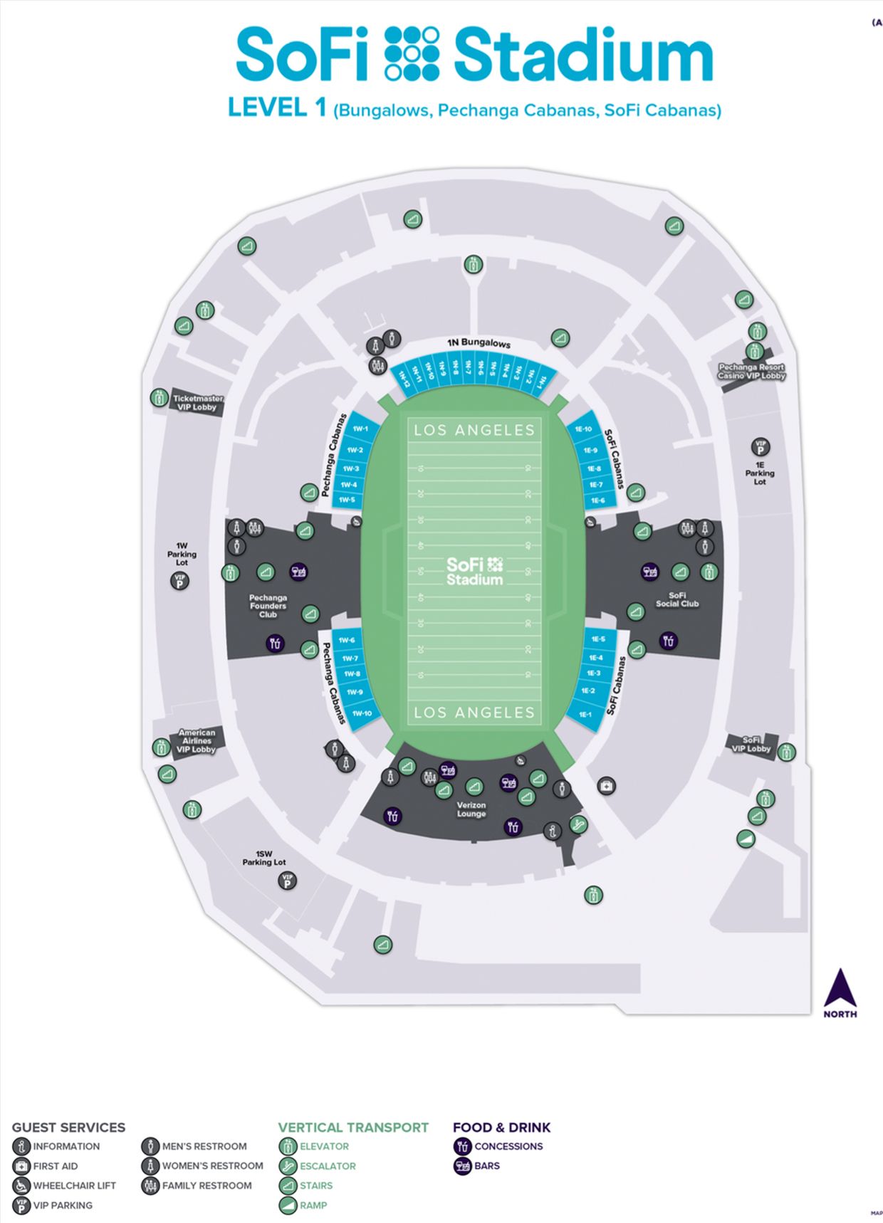 Chargers Seating Map & Benefits  Los Angeles Chargers 