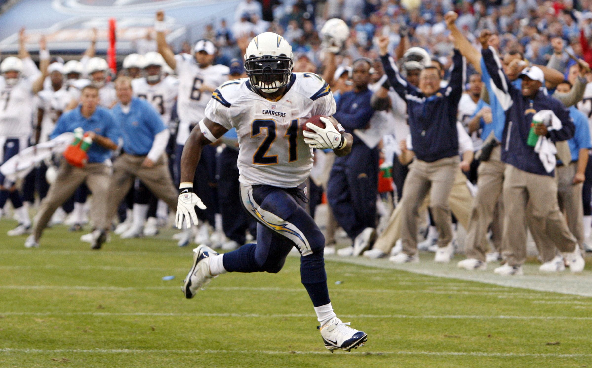 Chargers Retired Numbers LaDainian Tomlinson