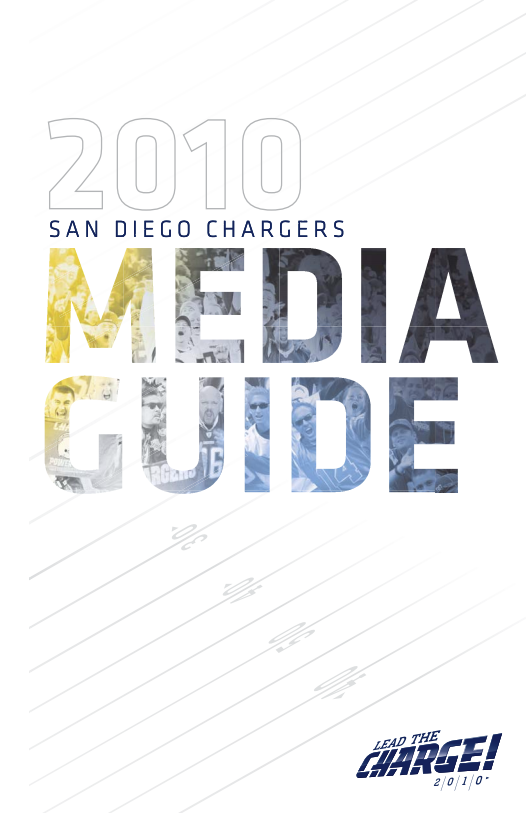 2010 Chargers Media Guide