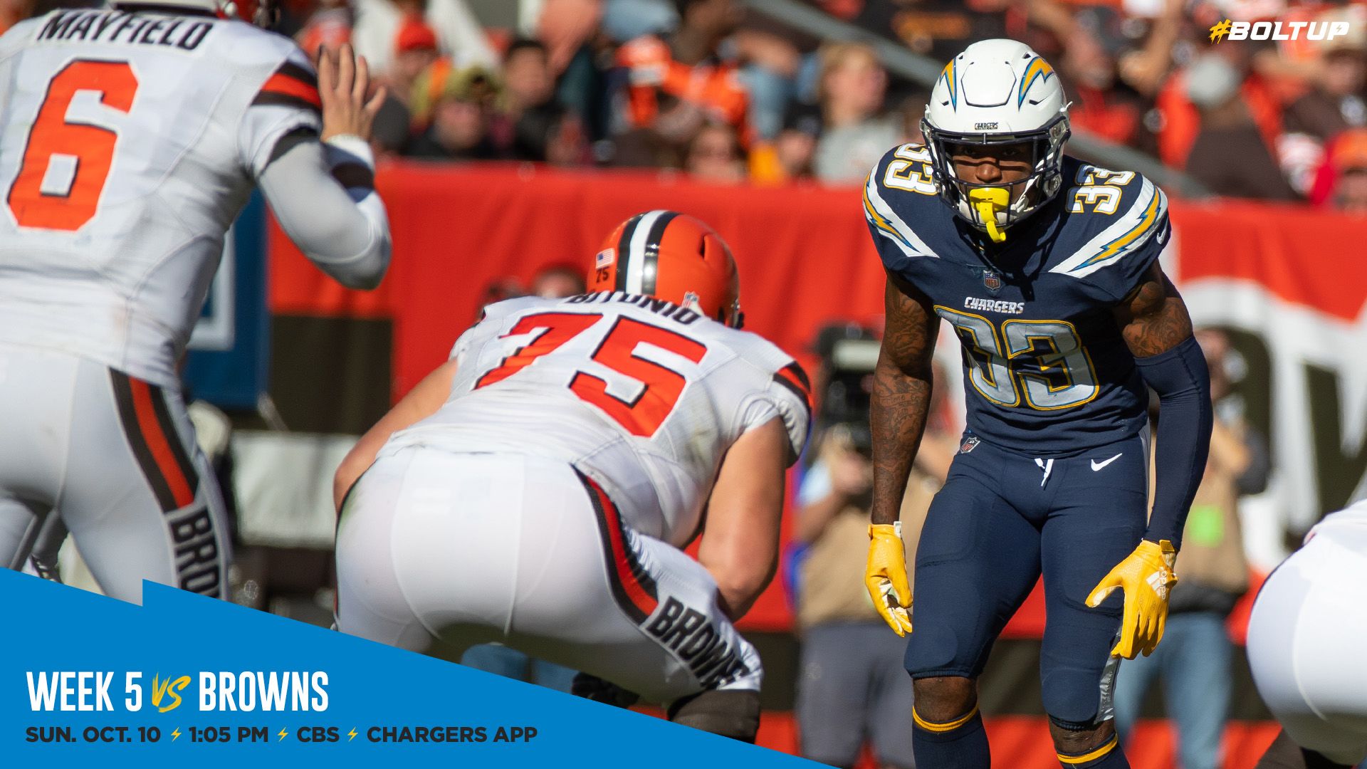 Cleveland Browns vs. Los Angeles Chargers