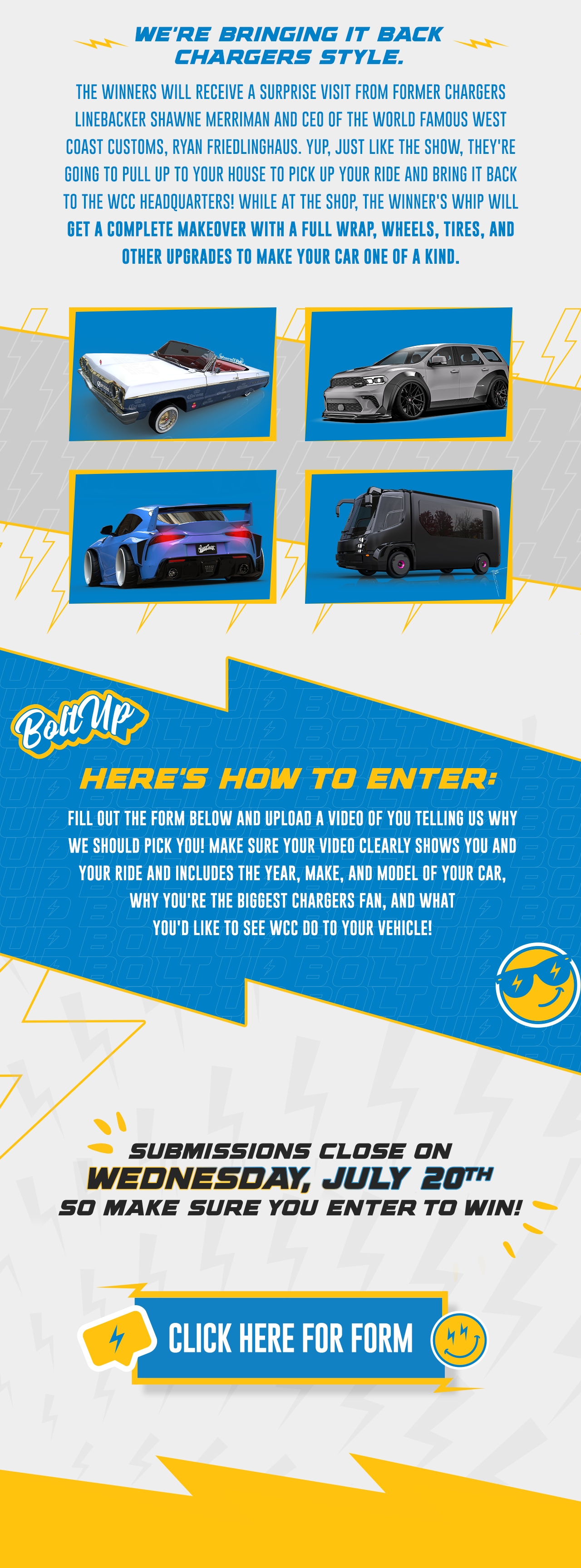 Enter to Win A Pair of Chargers Season Tickets!