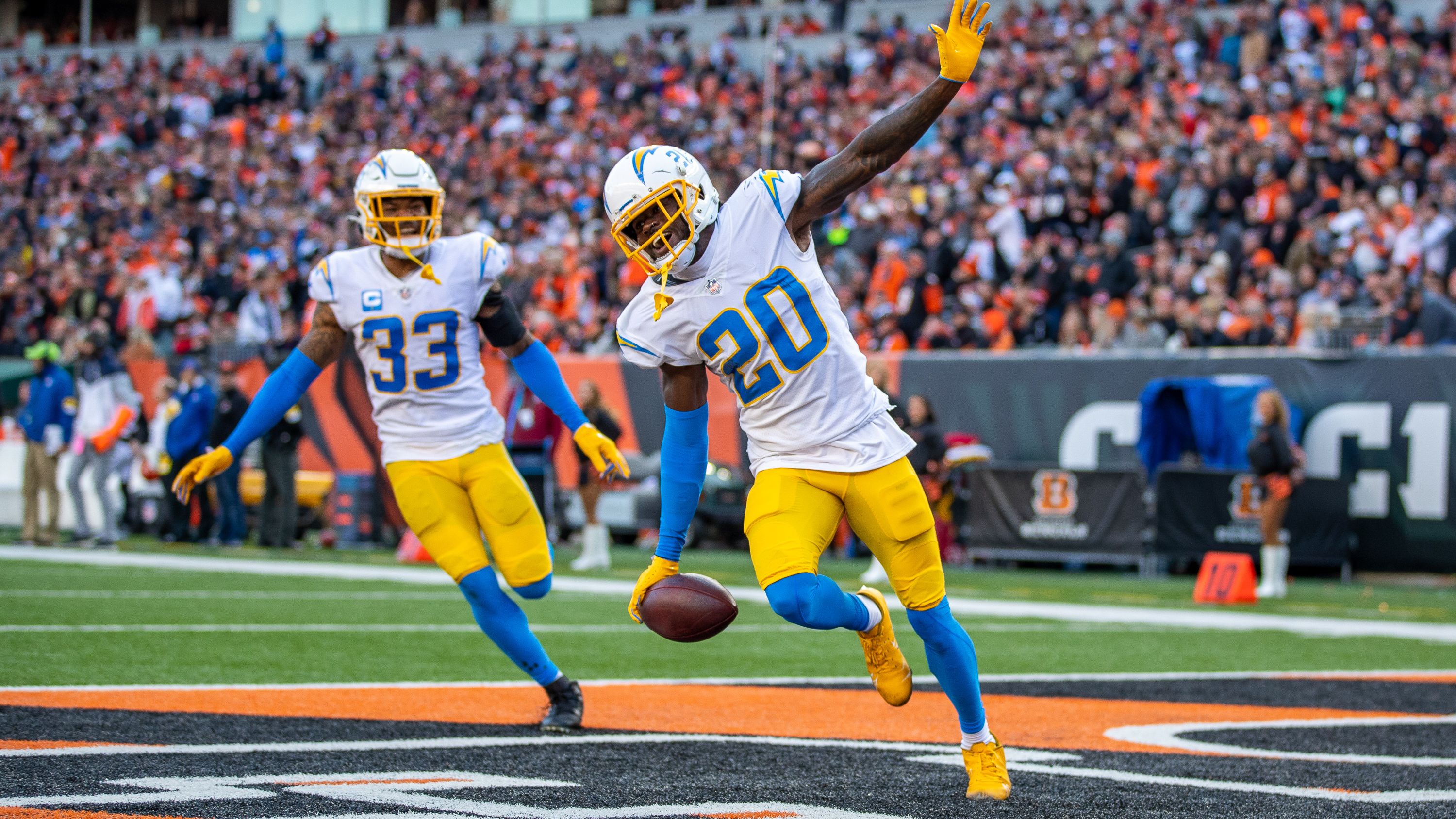 Chargers Matchup History Cincinnati Bengals