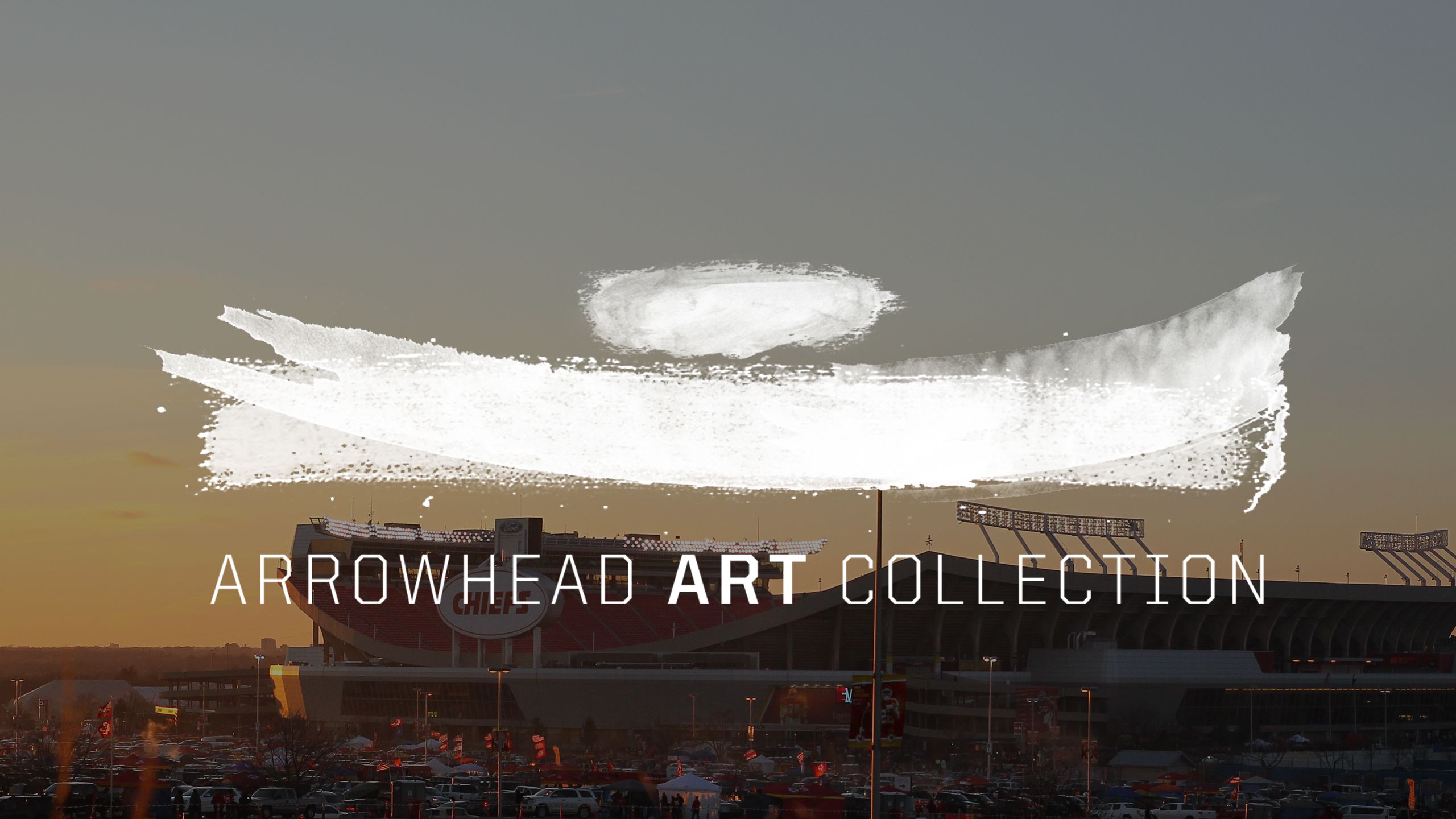 Kansas City Chiefs Art GEHA Field at Arrowhead Stadium Art 