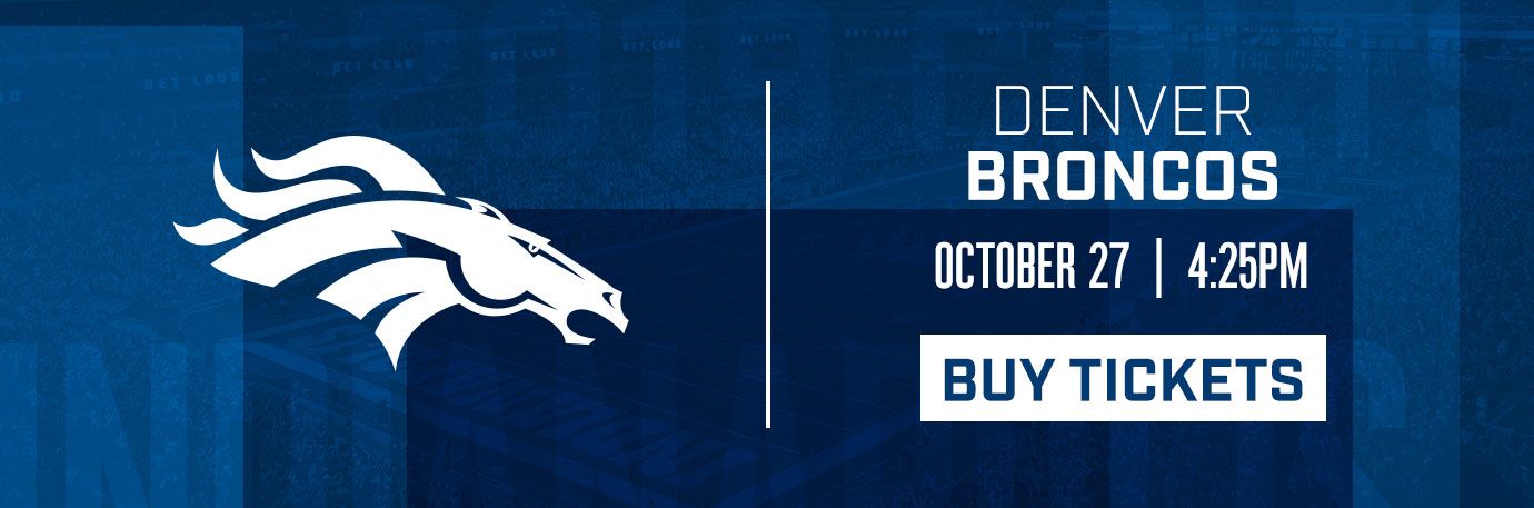 Colts 2023 single-game tickets on sale NOW!