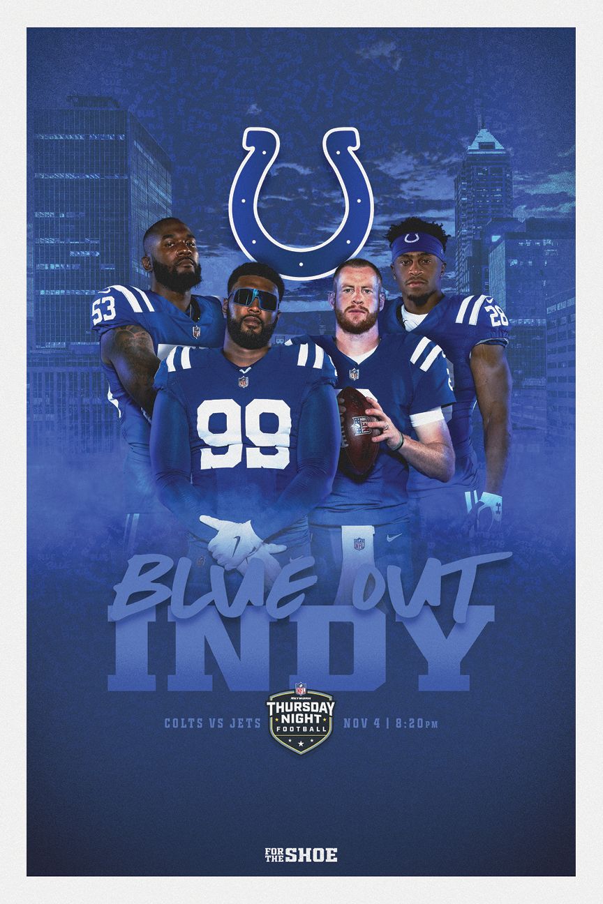 Indianapolis Colts Super Season XLI AFC Championship Poster