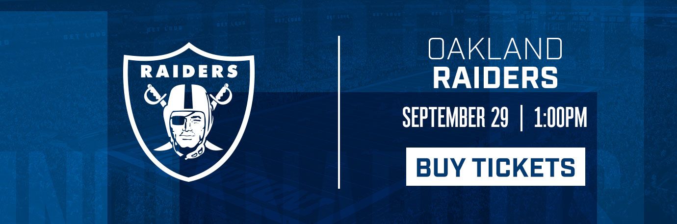 Colts Single Game Tickets