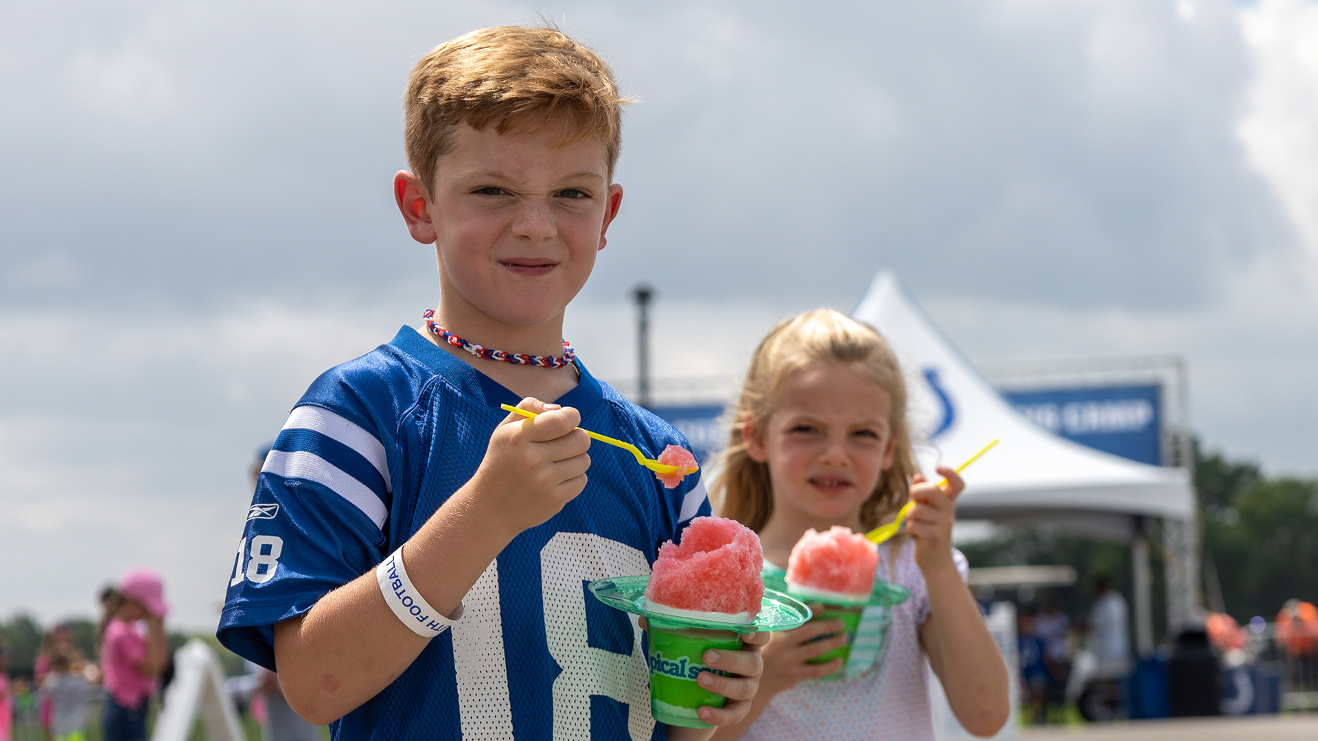 Colts Training Camp - a FREE football family experience! - Cornfields and  High Heels