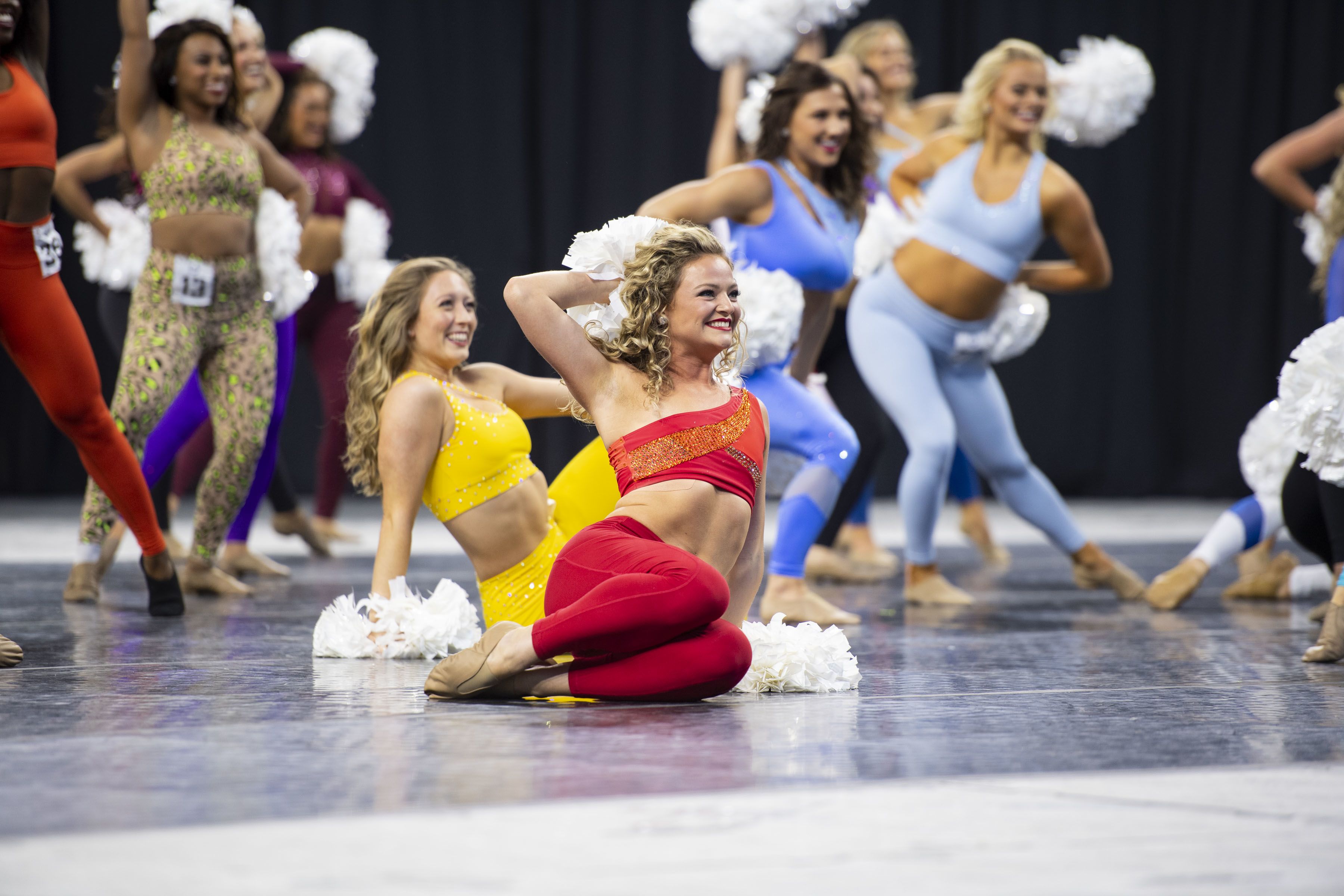 Indianapolis Colts Junior Cheerleaders' Halloween performance