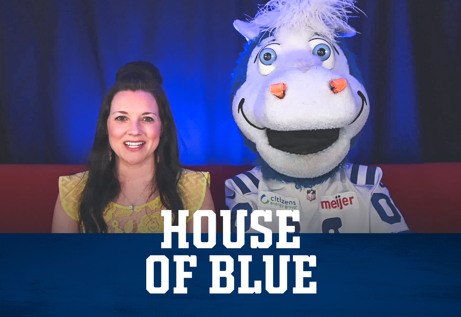 Blue Indianapolis Colts Mascot - Check this out! Leslie wore @colts gear to  @meijerstores and now she's going home with tickets to Sunday's game versus  the Raiders! Wear Colts gear when you