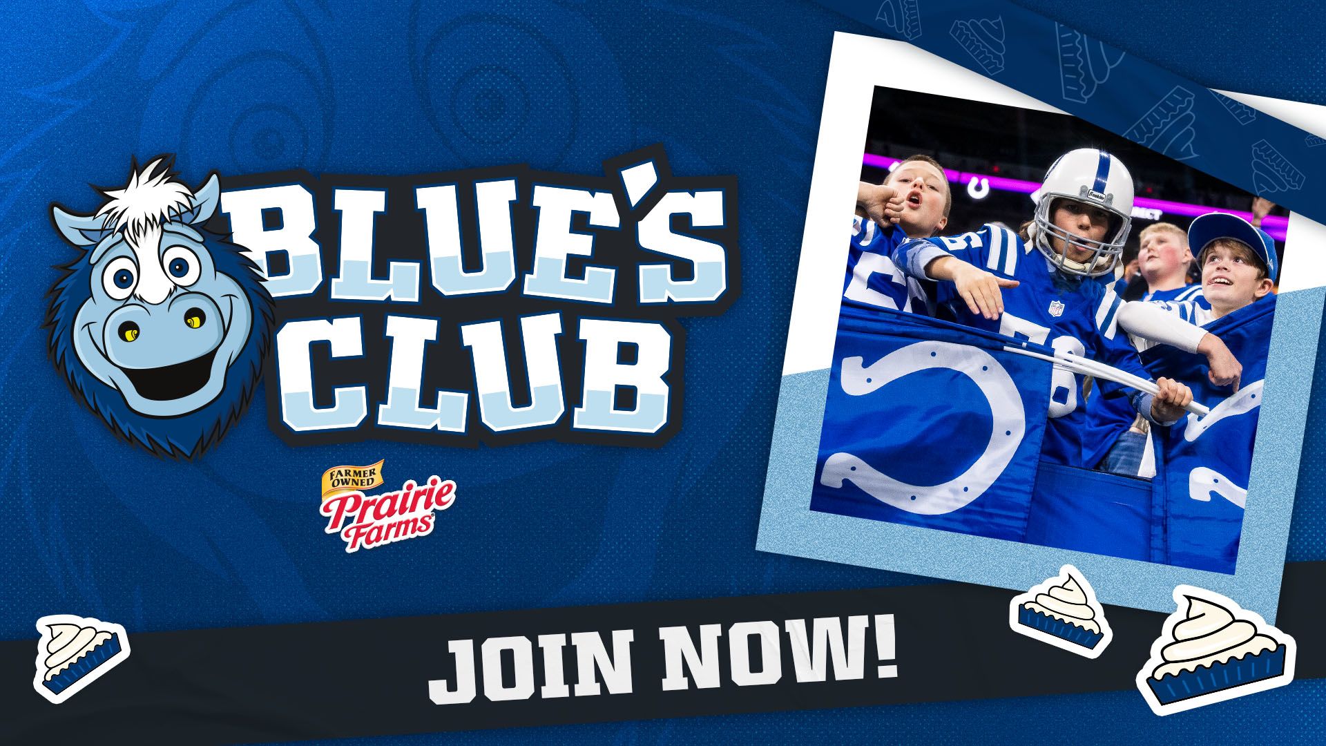 Colts Club Seating Landing Page