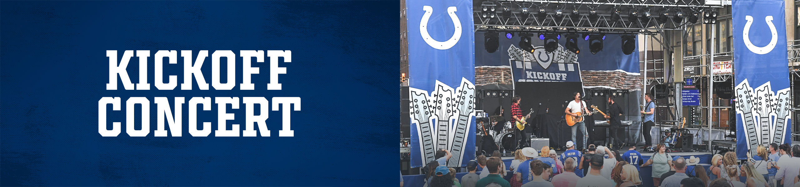 Indianapolis Colts announce details for Colts Kickoff Concert on Sept. 8