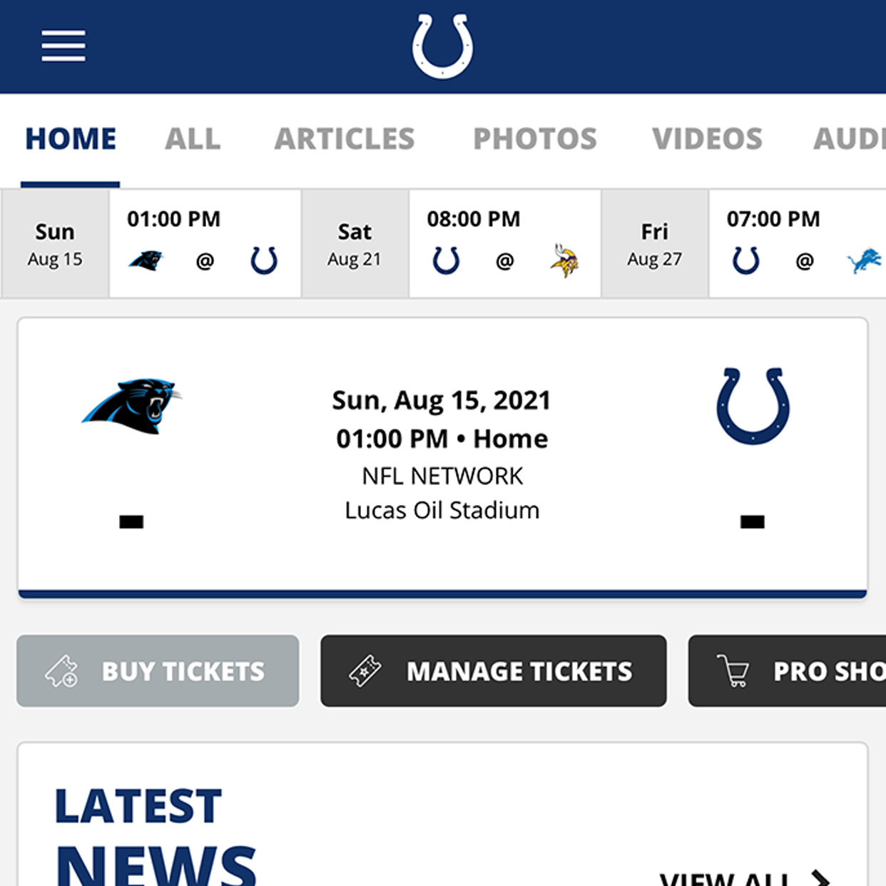 Indianapolis Colts Mobile - Apps on Google Play