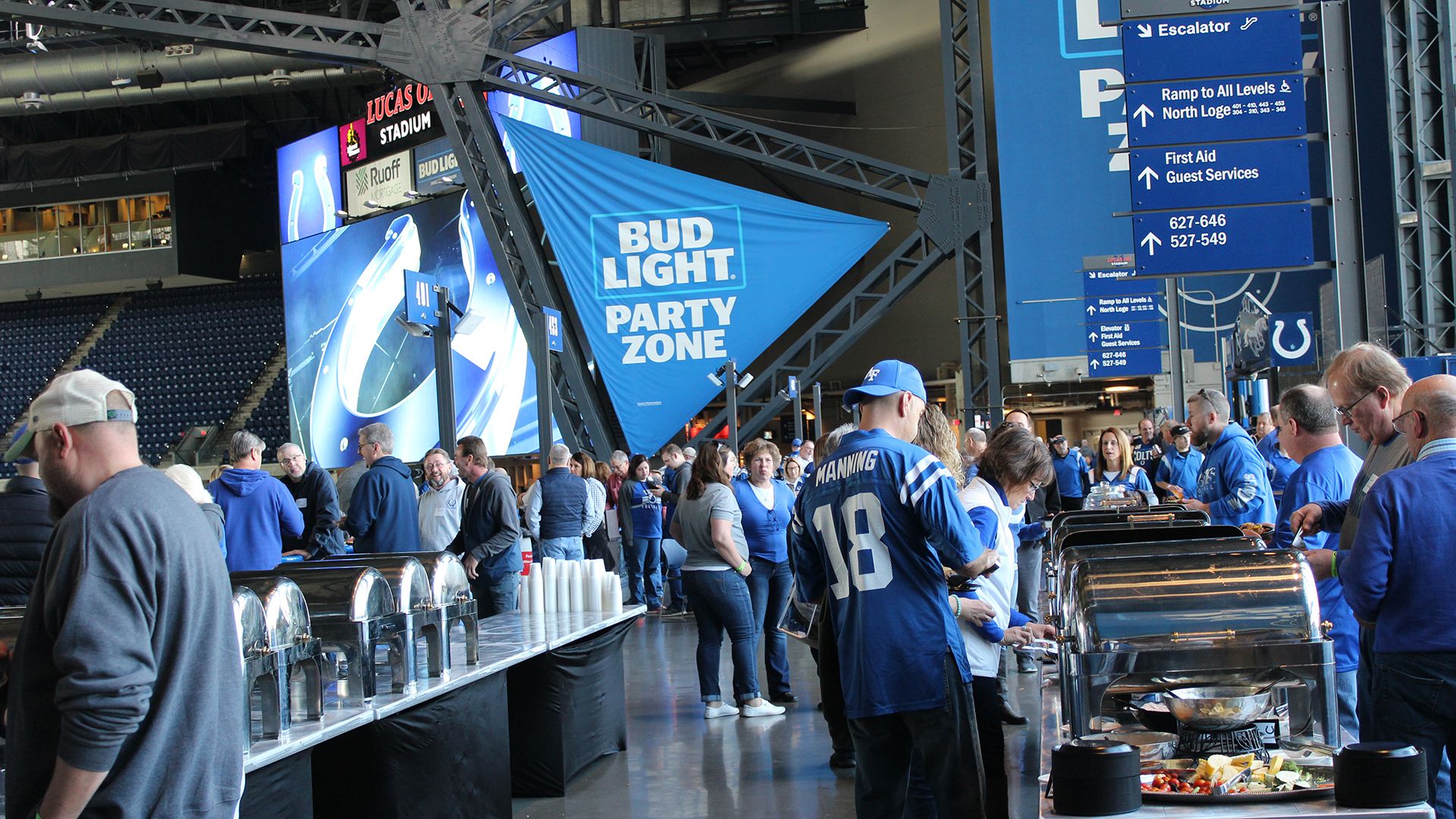 Section 646 at Lucas Oil Stadium 