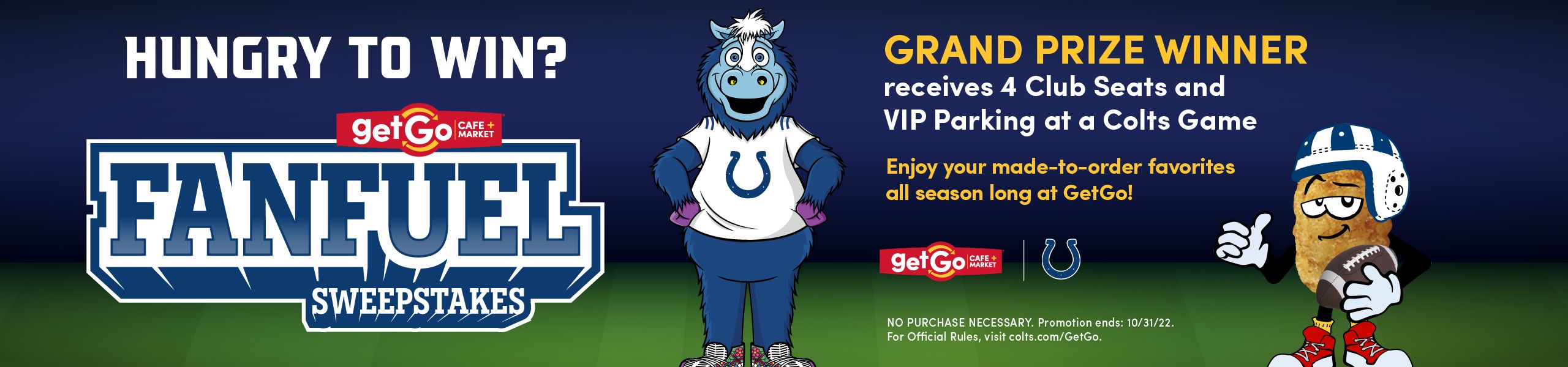 Enter to win the Ultimate Fan Contest - Indianapolis Colts