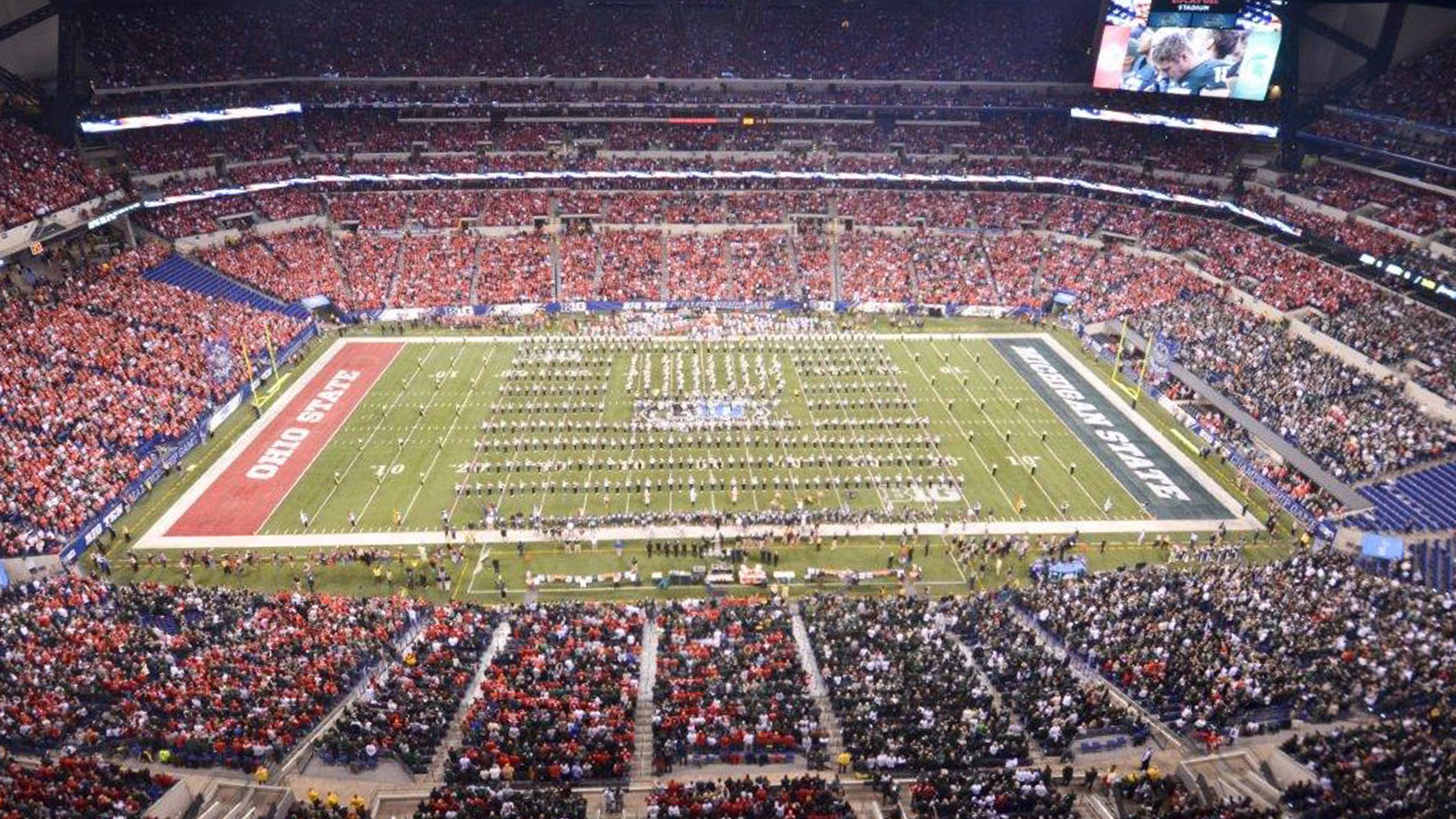 Indianapolis Colts use 360 replay inside Lucas Oil Stadium