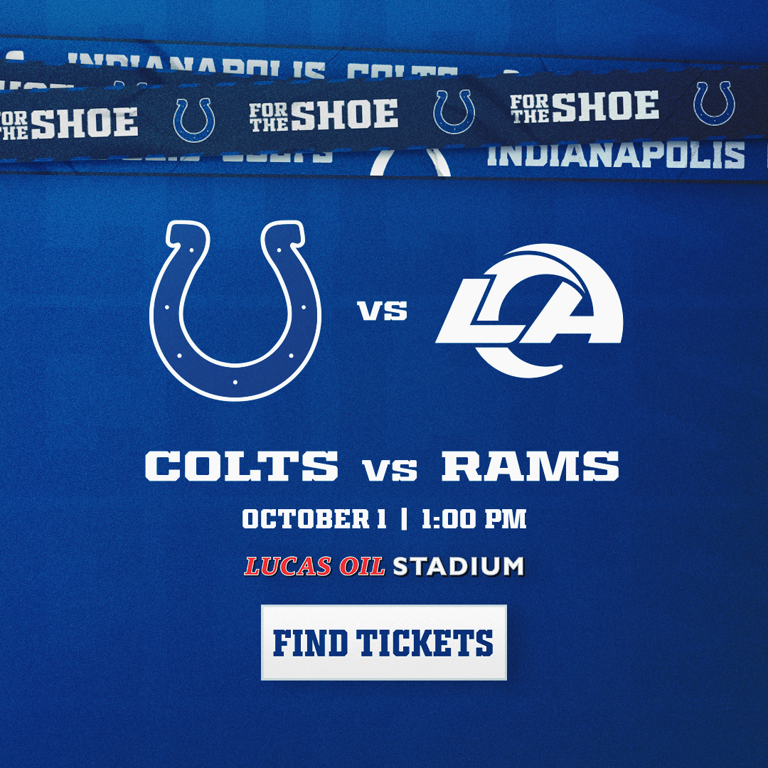 Colts vs Rams tickets