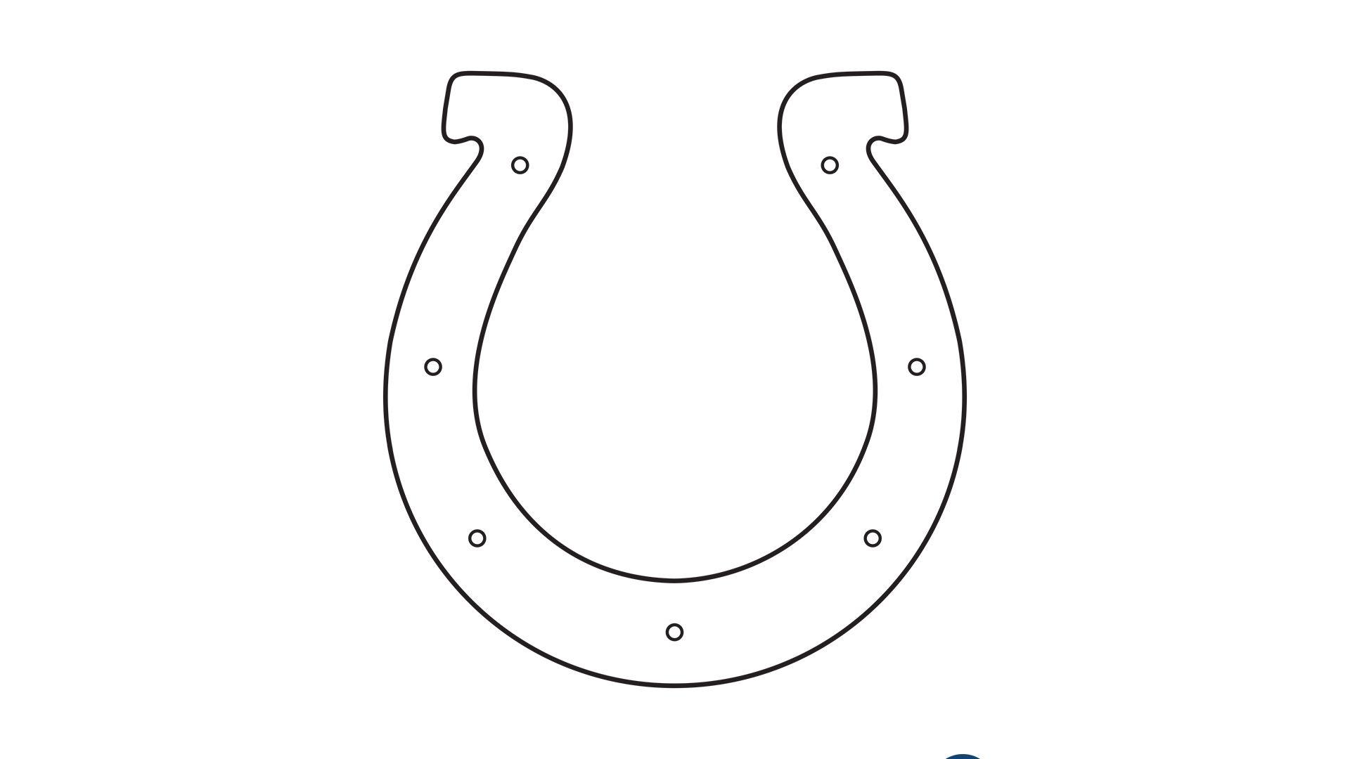 Colts Horseshoe Logo
