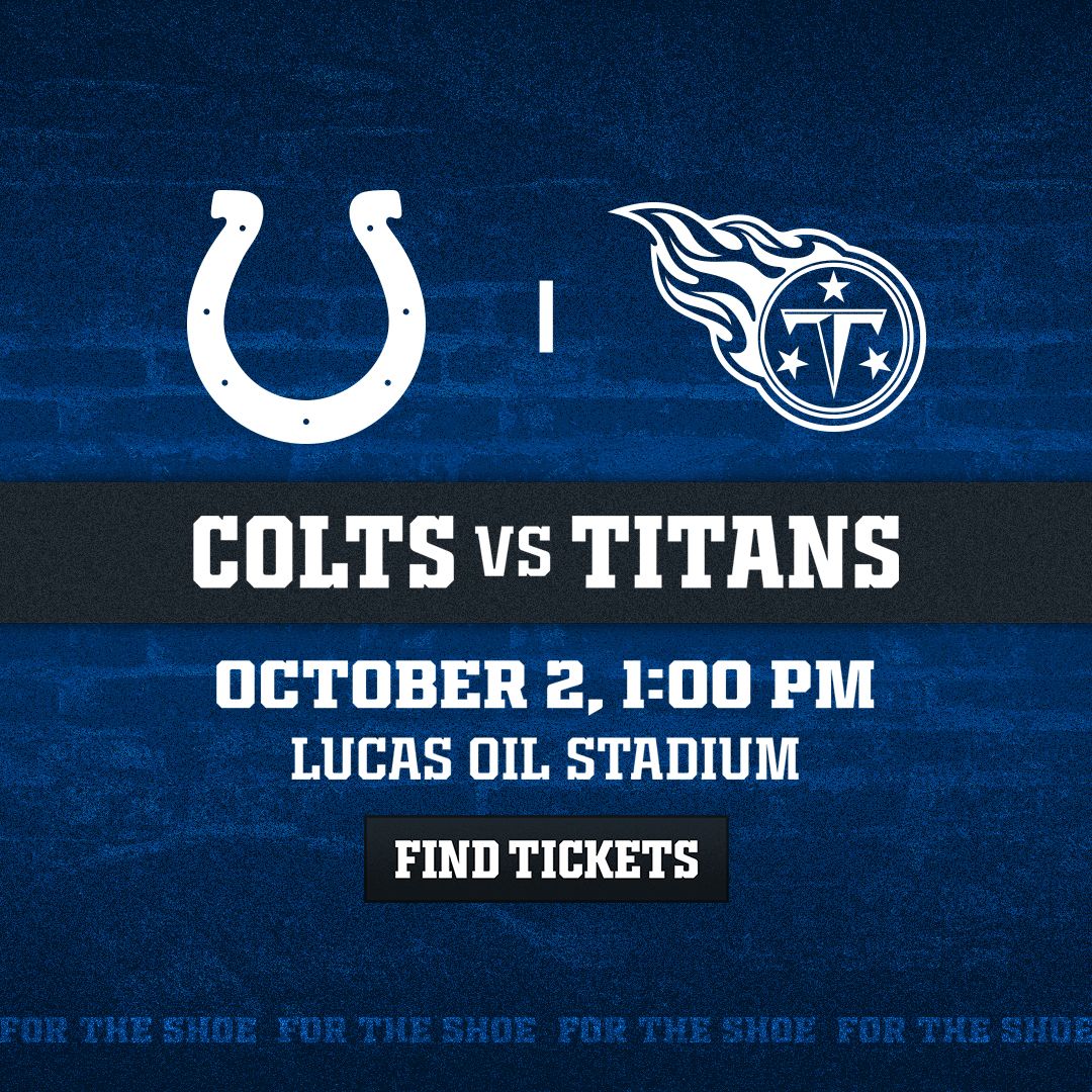 colts titans game tickets