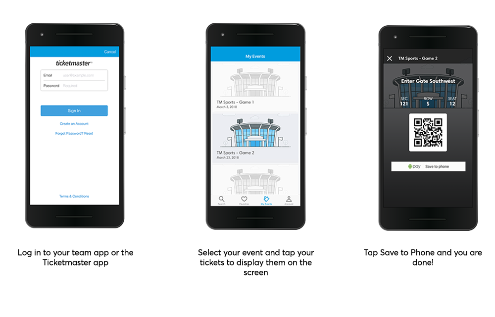 6 - Adding Tickets to Your Phone -Android