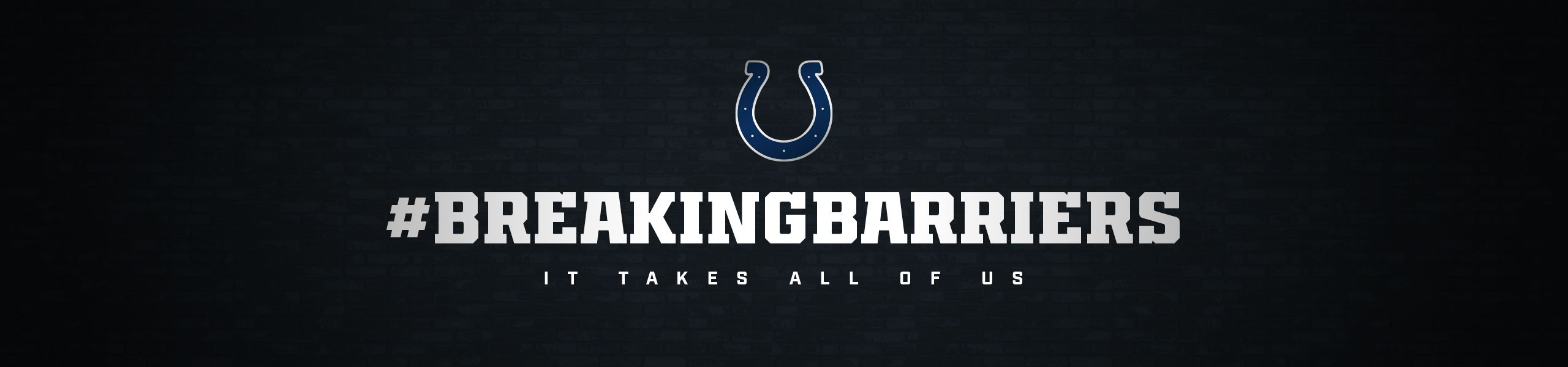 Indianapolis Colts Breaking Barriers Social Justice Initiative

It Takes All Of Us